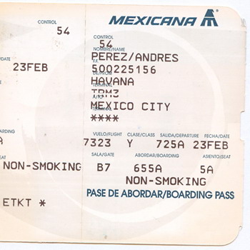Andy P. Villa Mexicana de Aviación