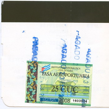 Impuesto Aeropuerto Cuba