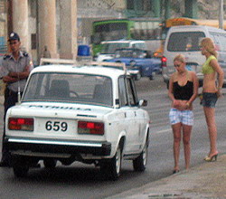 Jineteras en Cuba