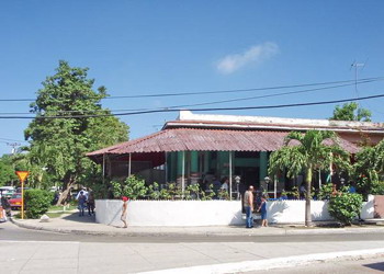 Calle Mayia Rodríguez en el barrio del Mónaco