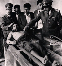 Che Guevara muerto