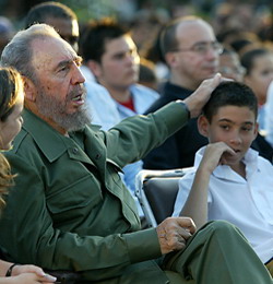 Fidel Castro y Elian Gonzalez