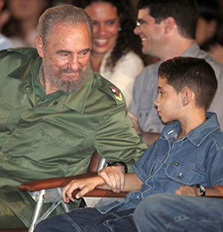 Fidel Castro y Elian Gonzalez